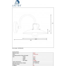 Бра Lucide Romer 30276/01/38