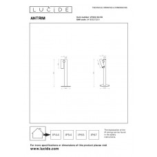 Настольная лампа Lucide ANTRIM 27503/02/30