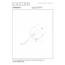 Настольная лампа Lucide DOREDOS 51500/20/55
