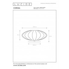 Настольная лампа Lucide CORINA 03547/40/38