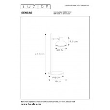 Настольная лампа Lucide SENSAS 30597/01/31