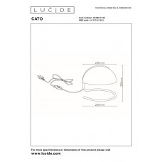 Настольная лампа Lucide CATO 46516/01/35