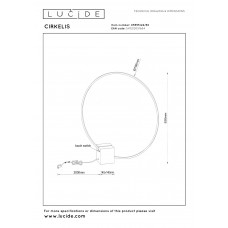 Настольная лампа Lucide CIRKELIS 05555/24/30