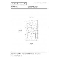Настольная лампа Lucide ALMELO 21534/15/30