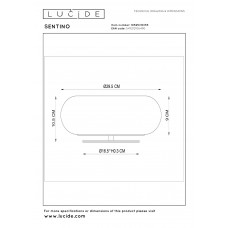 Настольная лампа Lucide SENTINO 10525/30/53