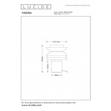 Настольная лампа Lucide YINDRA 65503/01/38