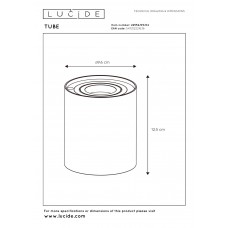 Настольная лампа Lucide TUBE 22552/05/02