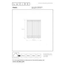 Настольная лампа Lucide PINGI 06822/62/41