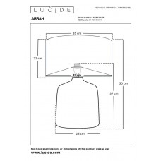 Настольная лампа Lucide ARRAH 10553/81/73