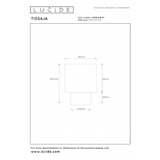 Настольная лампа Lucide TISSAJA 06528/28/31 Настольная лампа Lucide TISSAJA 06528/28/31