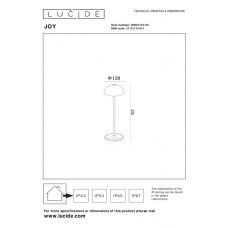 Настольная лампа Lucide JOY 15500/02/33