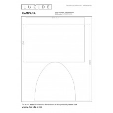 Настольная лампа Lucide CAMPANA 34549/81/60
