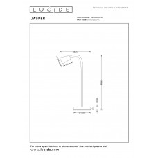 Настольная лампа Lucide JASPER 65506/01/33