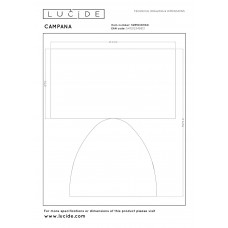 Настольная лампа Lucide CAMPANA 34550/81/60