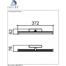 Подсветка для зеркал Lucide Belpa-Led 39210/07/11