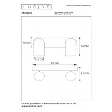 Спот Lucide PUNCH 13958/02/30