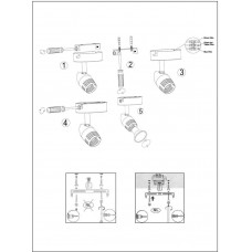 Спот Lucide Caro Led 13955/05/12