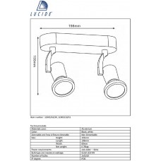 Светодиодный спот Lucide Jaster Led 11903/10/31