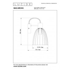 Бра Lucide MACARONS 74217/01/44