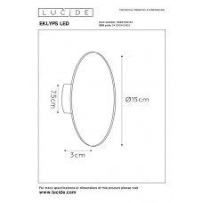 Бра Lucide EKLYPS LED 46201/06/02