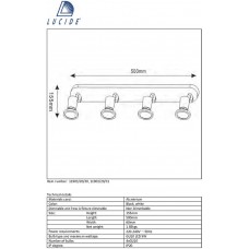 Светодиодный спот Lucide Jaster Led 11903/20/31