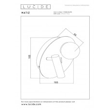Бра Lucide MATIZ 77286/02/30