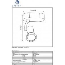 Светодиодный спот Lucide Jaster Led 11903/05/30