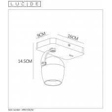 Спот Lucide Preston 09927/05/02