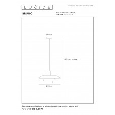 Подвесной светильник Lucide BRUNO 21444/38/41 Подвесной светильник Lucide BRUNO 21444/38/41