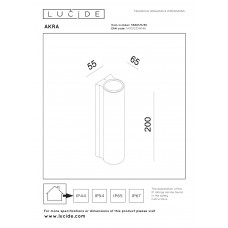Настенный светильник Lucide AKRA 33801/11/30