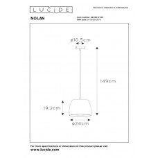 Подвесной светильник Lucide НетLAN 30488/01/30