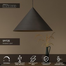 Подвесной светильник Lucide SPITZE 21440/60/36