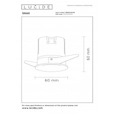 Встраиваемый светильник Lucide SNAX 55950/08/08