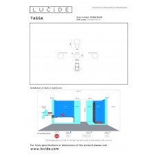 Настенный светильник Lucide TASSA 57250/10/30