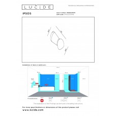 Настенный светильник Lucide IPSOS 33200/05/11