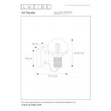 Настенный светильник Lucide OTTELIEN 30271/01/30