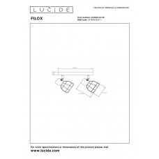 Потолочный светильник Lucide FILOX 00929/02/30