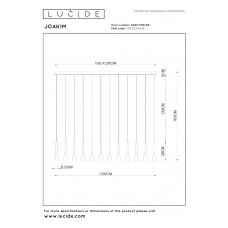 Подвесной светильник Lucide JOAKIM 24407/86/96