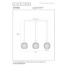 Подвесной светильник Lucide ESTEREL 21446/03/41