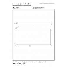 Подвесной светильник Lucide MARNIK 41405/32/30