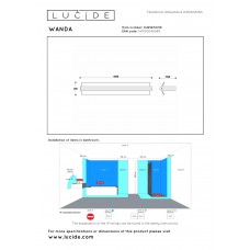 Настенный светильник Lucide WANDA 04212/12/30