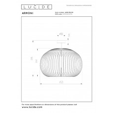 Потолочный светильник Lucide ARMONI 42101/52/30