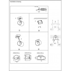 Настенный светильник Lucide Xera 23254/01/30