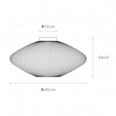Потолочный светильник Lucide Mesh 21123/45/02