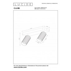 Потолочный светильник Lucide CLUBS 09939/02/30