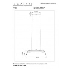 Подвесной светильник Lucide VIXI 25415/45/65