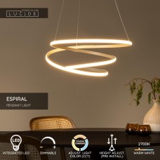 Подвесной светильник Lucide ESPIRAL 78403/40/41