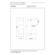 Потолочный светильник Lucide UPTON 57900/02/65
