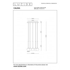 Подвесной светильник Lucide CALINA 24404/35/30