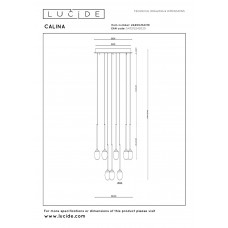 Подвесной светильник Lucide CALINA 24406/84/30